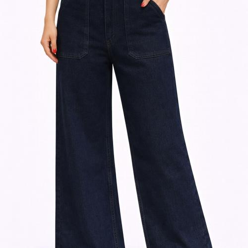 شلوار جین نیم‌بگ قد ۱۰۵ – کد 1764 | سایز 38 تا 48