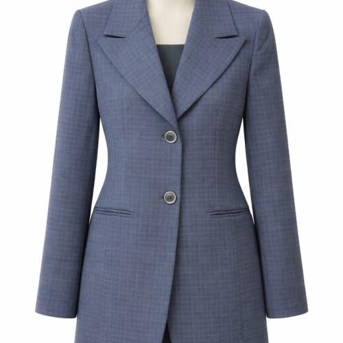 ست مانتو و شلوار یقه بلیزر کد 1636 | شماره تماس : 09126854787